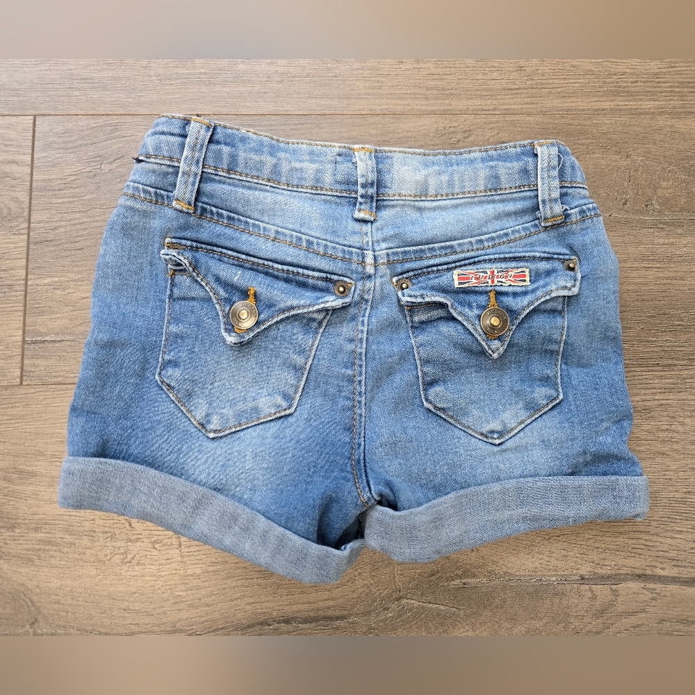 Hudson Girls Size 6 Denim Shorts Summer Preppy Travel Beach
